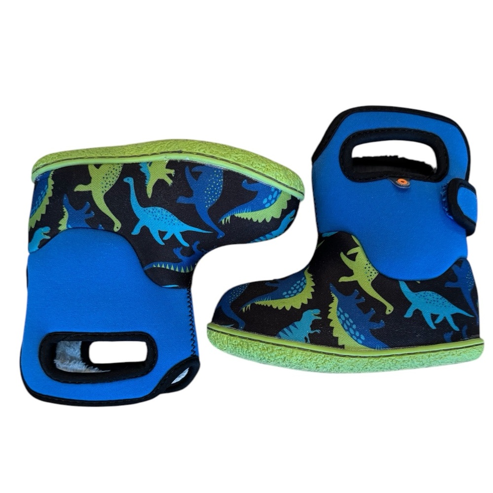 Baby Bogs Winter Boots Dinosaur Print Toddler Size 7